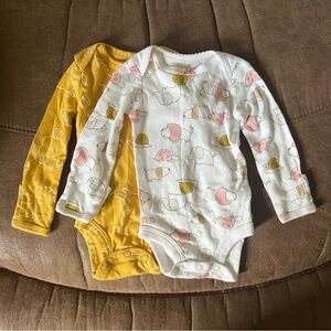 Carter's Baby Girls' 2-Pack Bodysuits